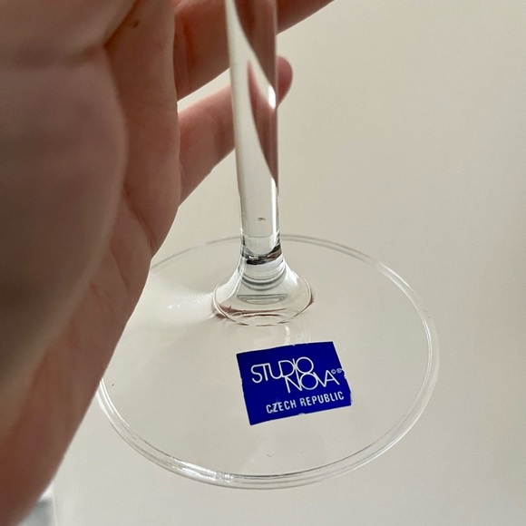 2 Studio Nova Gold Rimmed Candlestick Holders - Picture 5 of 10